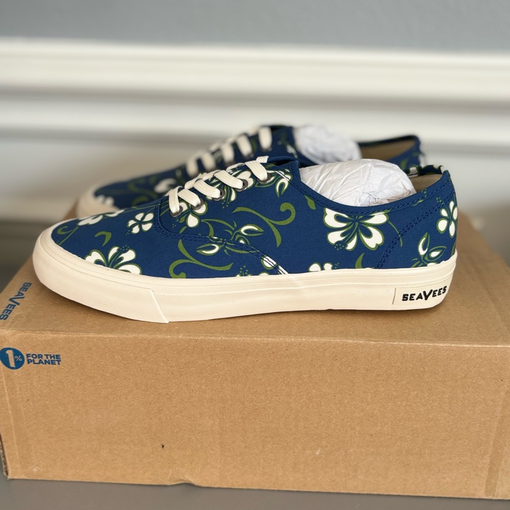 SEAVEES Legend Sneaker Hoffman US 8.5/EU 39.5, Ultramar Na Pali Poplin Twill